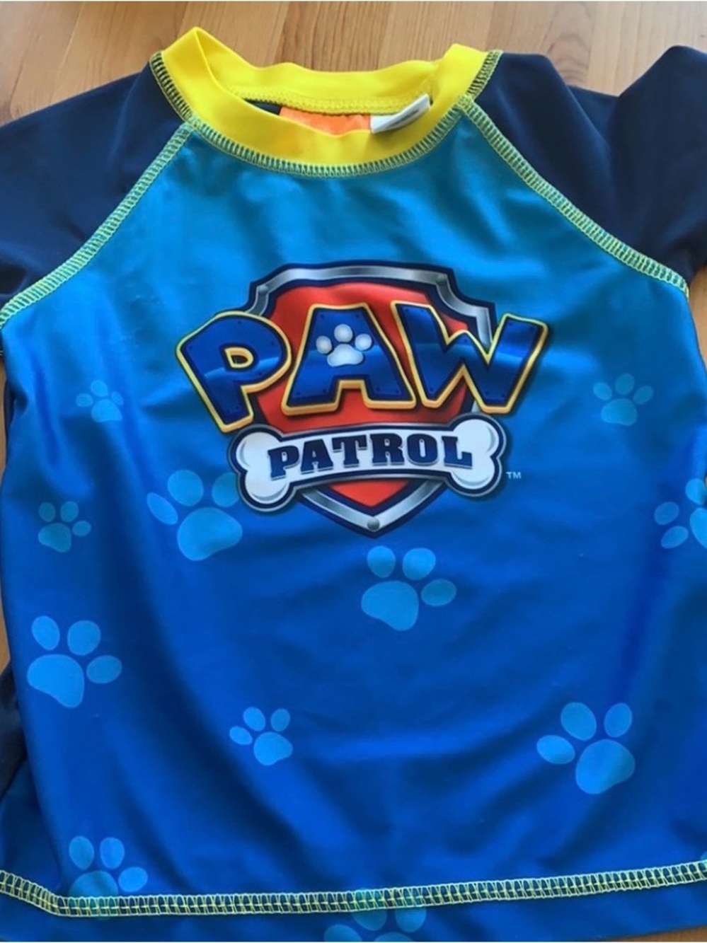 Nickelodeon Paw Patrol Blue Swim Set with Hat